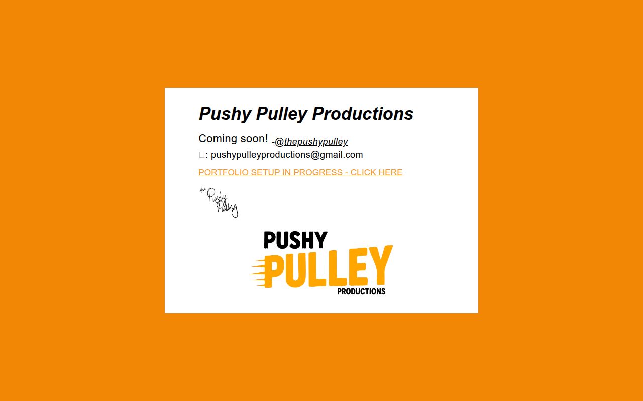 Pushy Pulley Productions